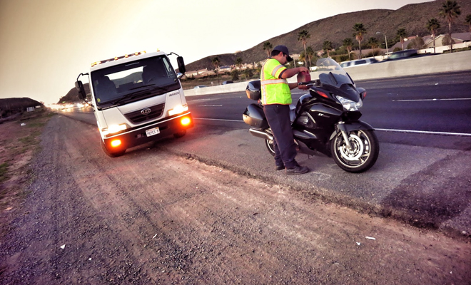 Motorsiklet Yol Yardım